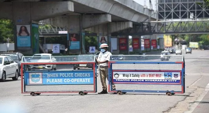 Traffic curbs for PMs visit to Hyderabad
