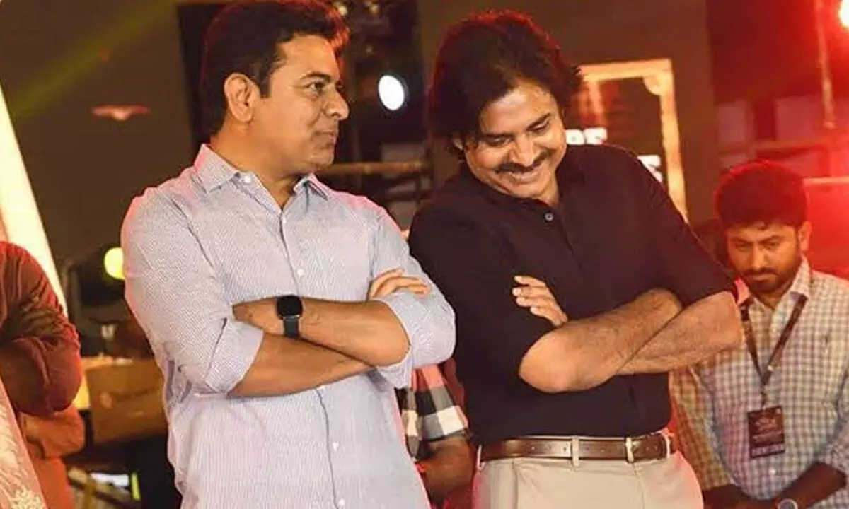 Pawan Kalyan accepts KTR’s challenge on National Handloom Day