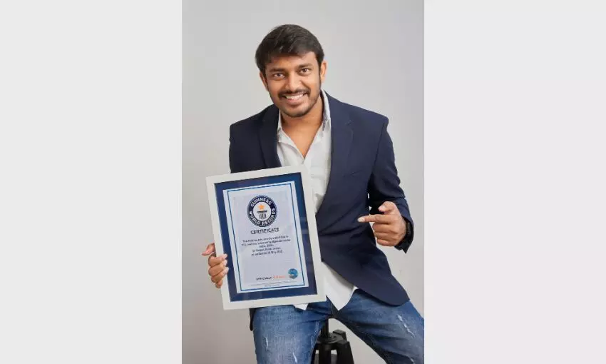 Young director from Hyderabad bags 513 awards for short film, a Guinness Record