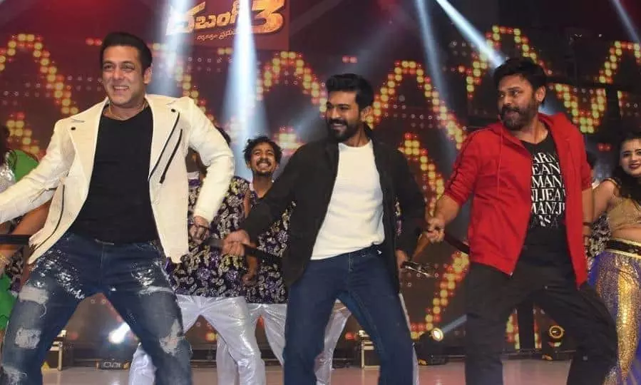 Salman khan, Ram Charan, Venkatesh