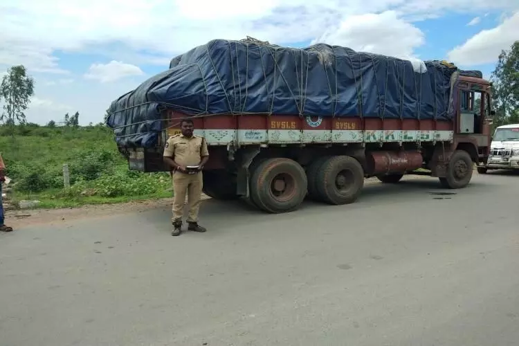 Police nab two for stealing lorry worth Rs 8 lakhs