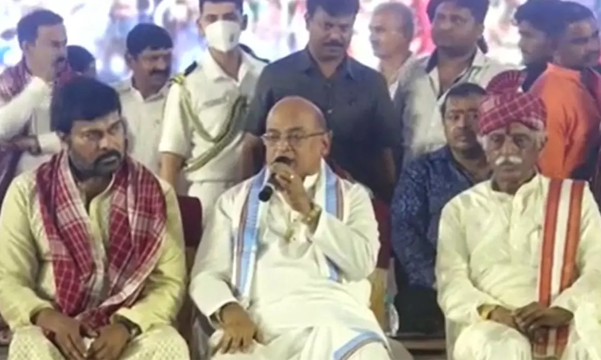 Garikapati Narasimha Rao and Megastar Chiranjeevi