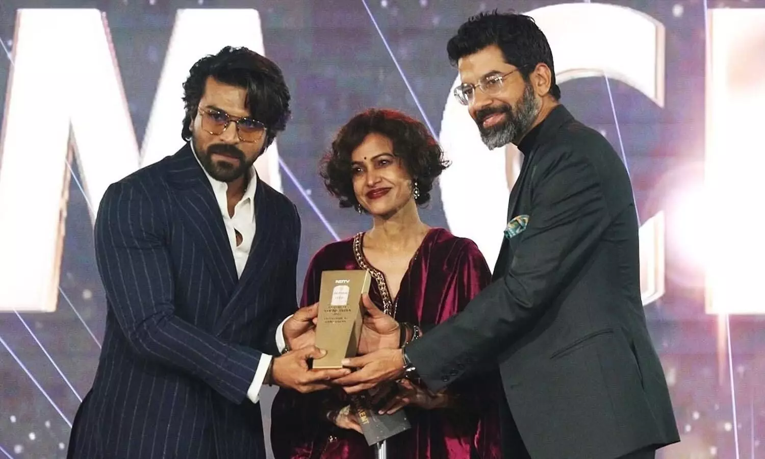 Ram Charan bags NDTVs True Legend- Future of Young India Award