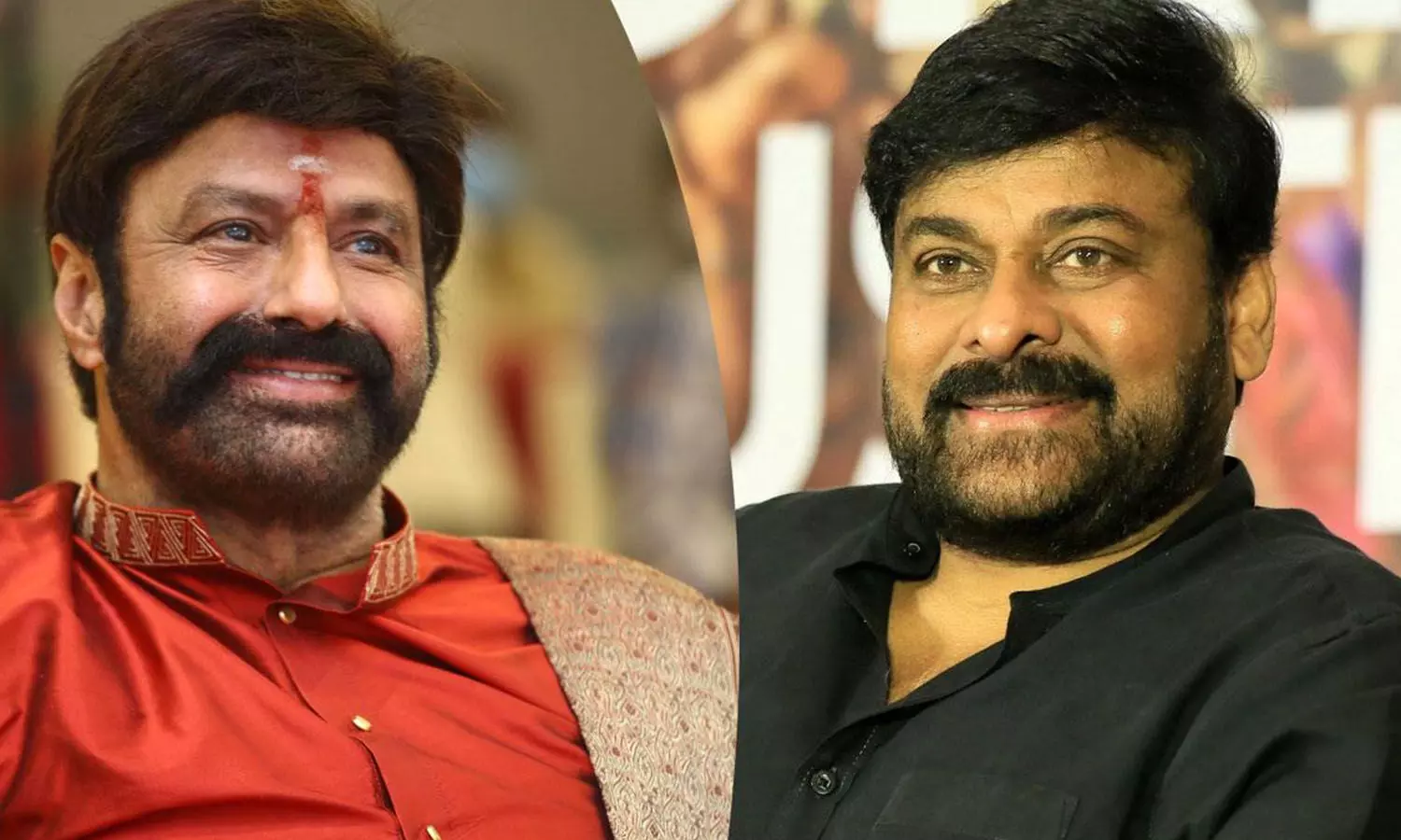 Megastar Chiranjeevi and Nandamuri Balakrishna