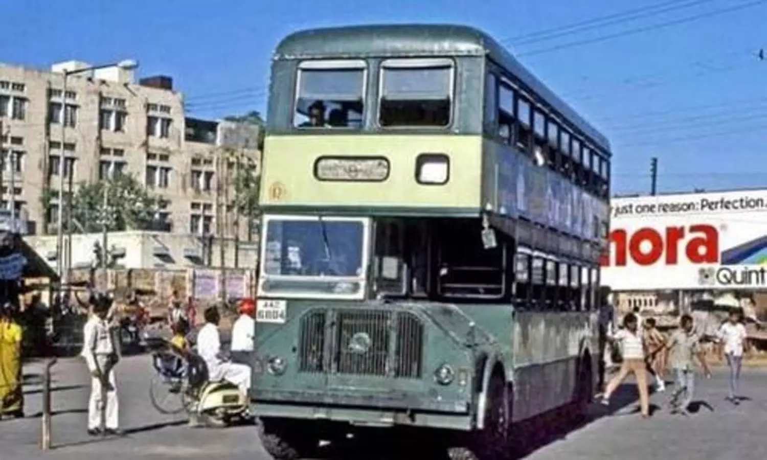 Welcome back double-deckers: Looking from the top, how it gave a high to many true blue Hyderabadis