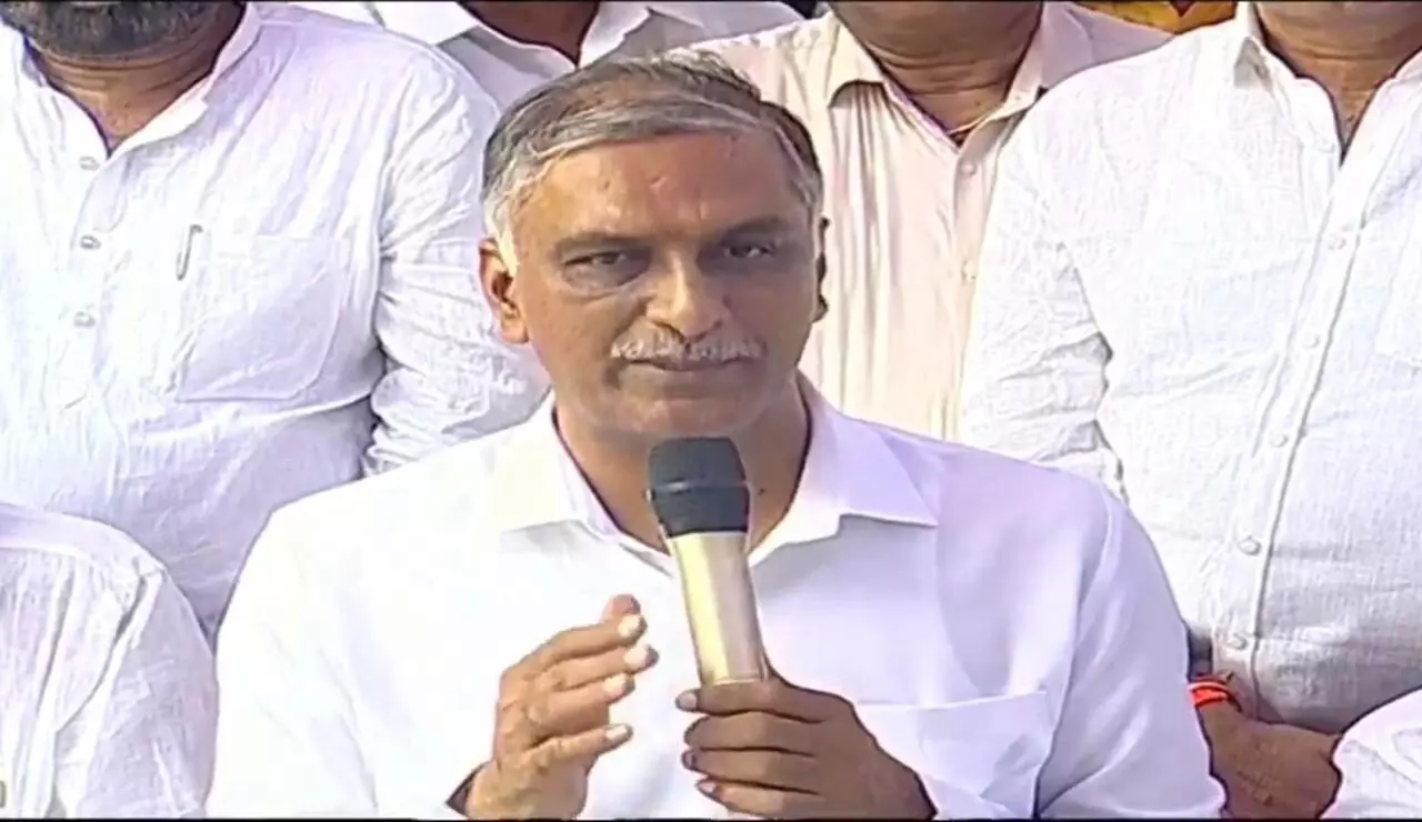 Harish Rao lays foundation for 100-bed hospital in Choutuppal, says KCR fulfills poll promise