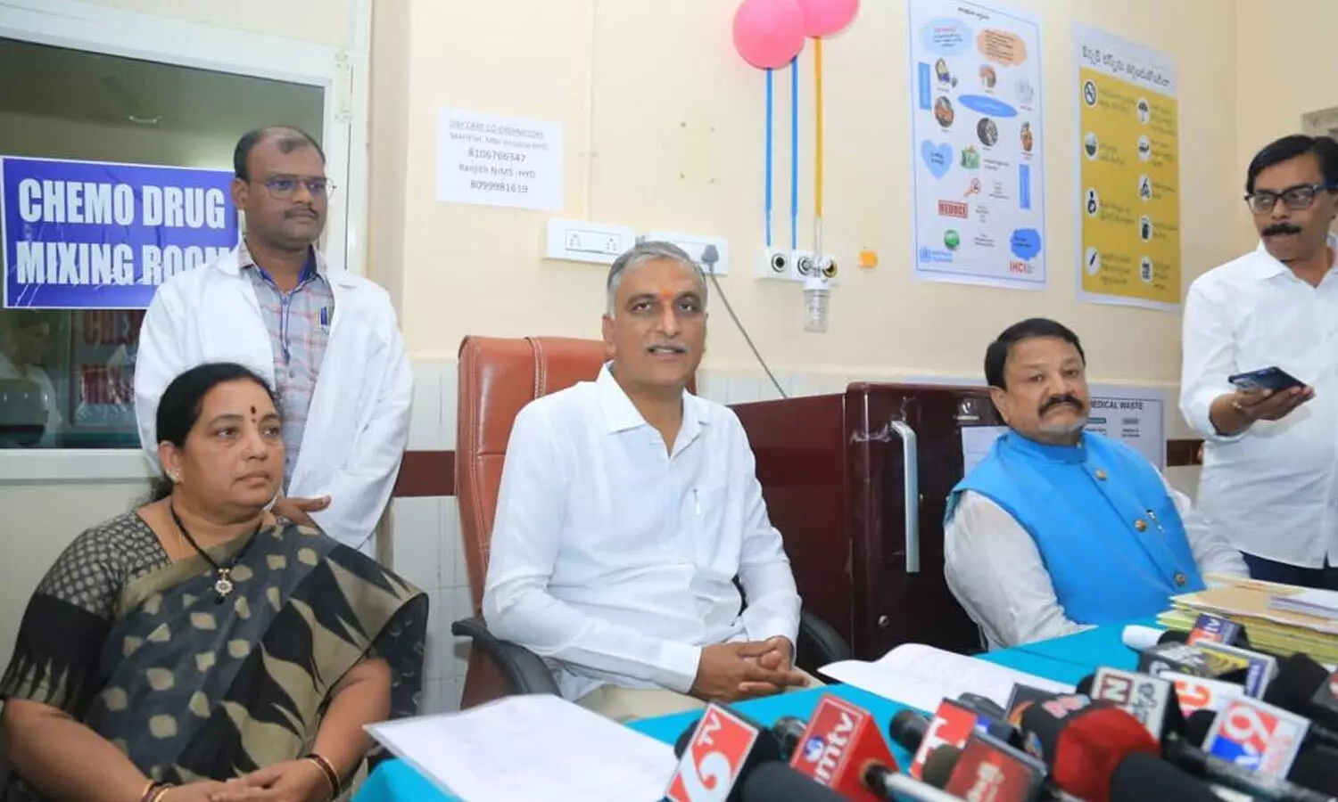 Harish Rao launches first day-care centre for chemotherapy in Siddipet