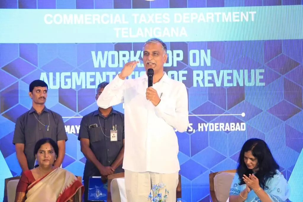 Telangana sets new revenue collection record : Harish Rao