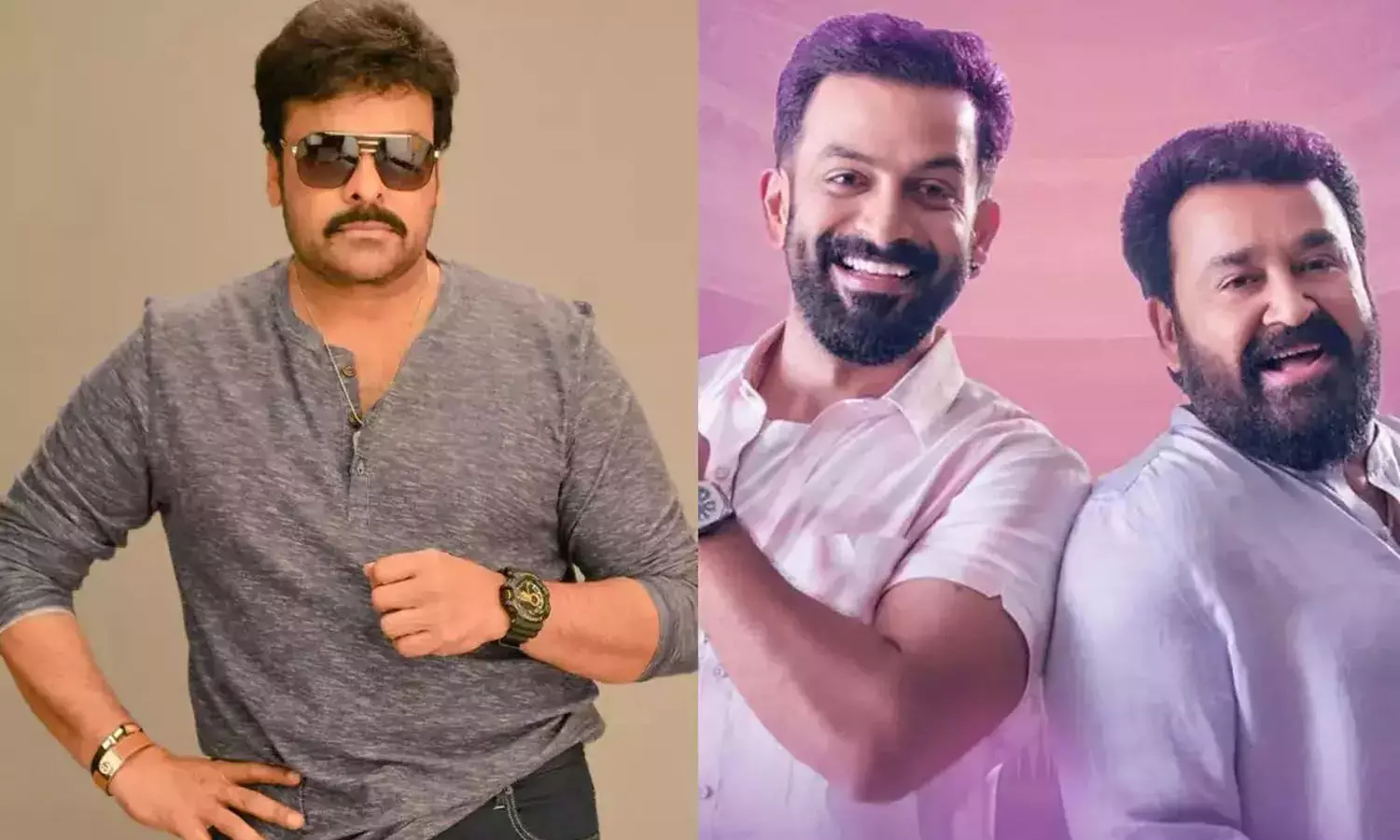 Megastar Chiranjeevi to remake one more Malayalam blockbuster with Deverakonda or Jonnalagadda