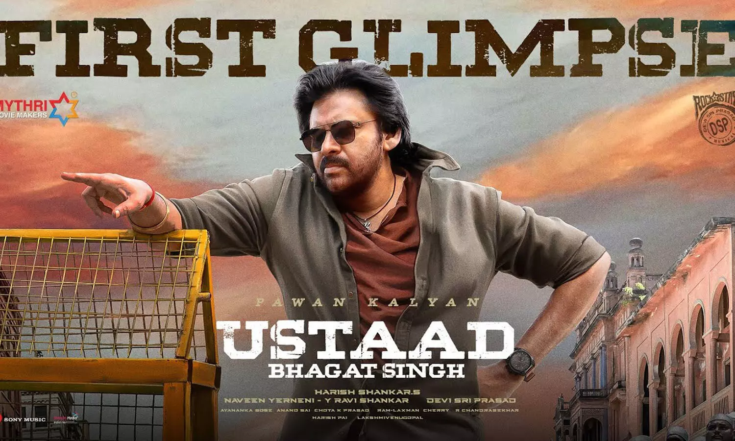 Ustaad Bhagat Singh Glimpse: Pawan Kalyans swag written all over