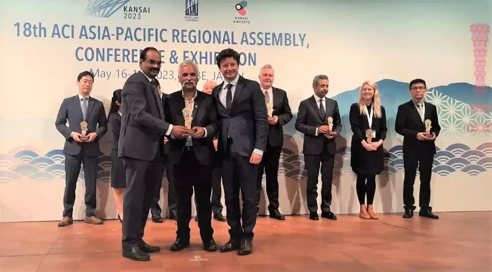 GMR Hyderabad International Airport receives ACI Asia-Pacific Green Airports Gold recognition