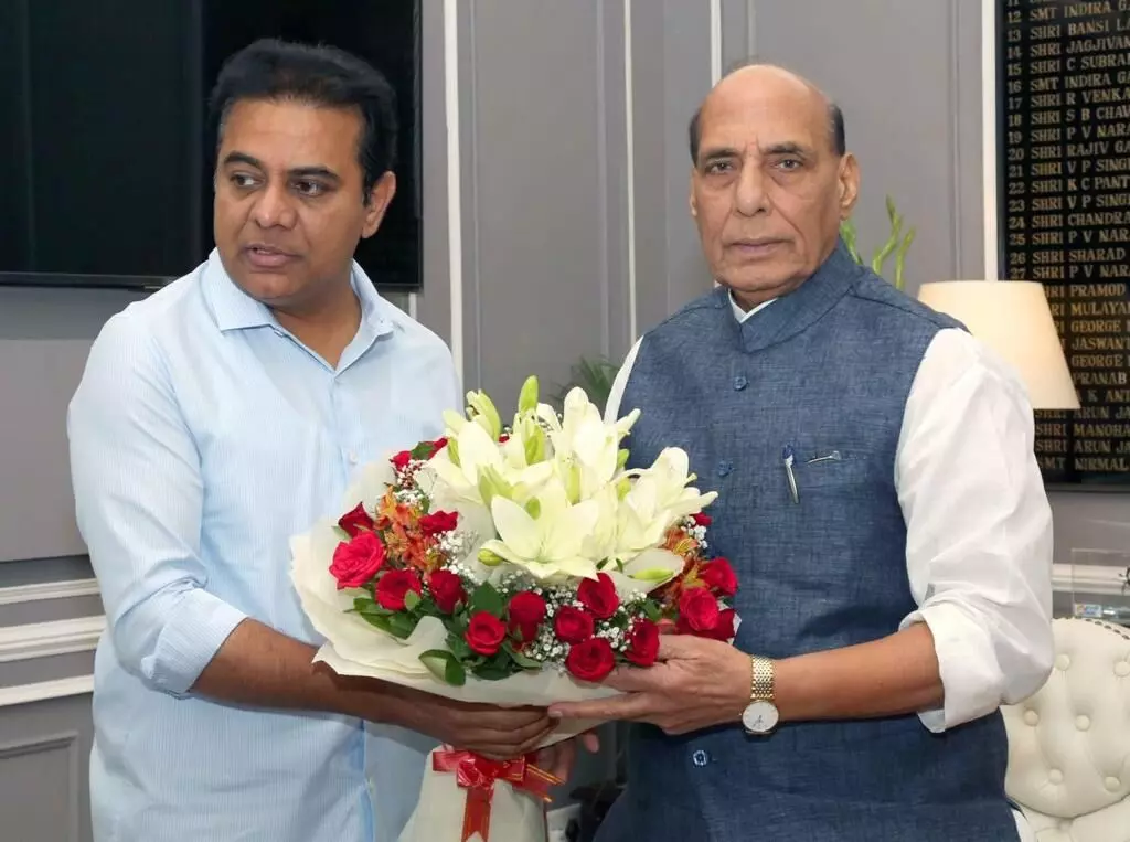 KTR critical of Centre’s apathy, seeks support for Hyderabad metro expansion, skyways