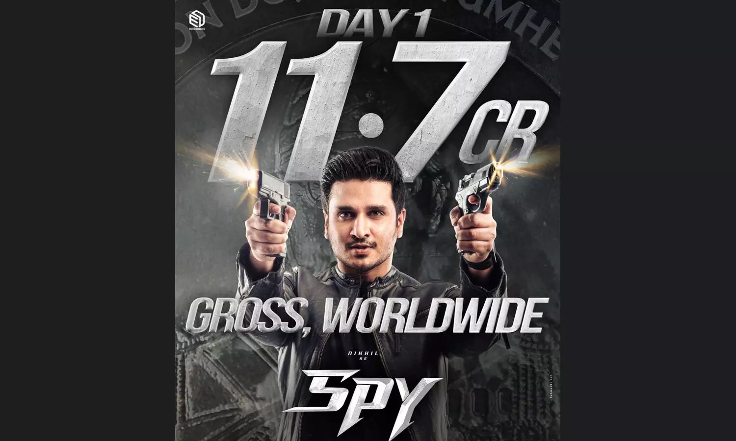 Nikhils SPY: 11.7 Cr Gross on Day 1