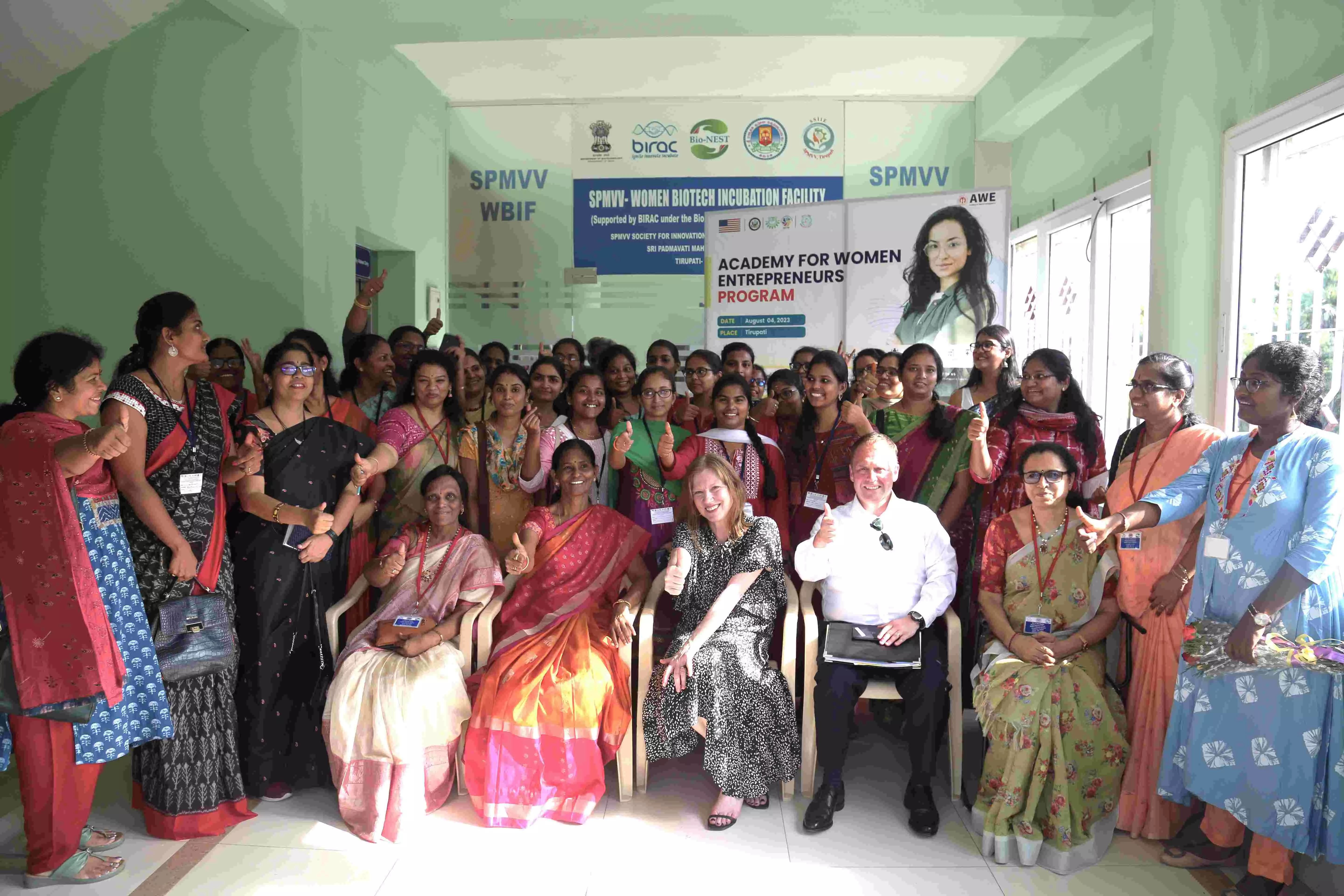 U.S. Consul-General Larson launches Academy for Women Entrepreneurs programme at Tirupati