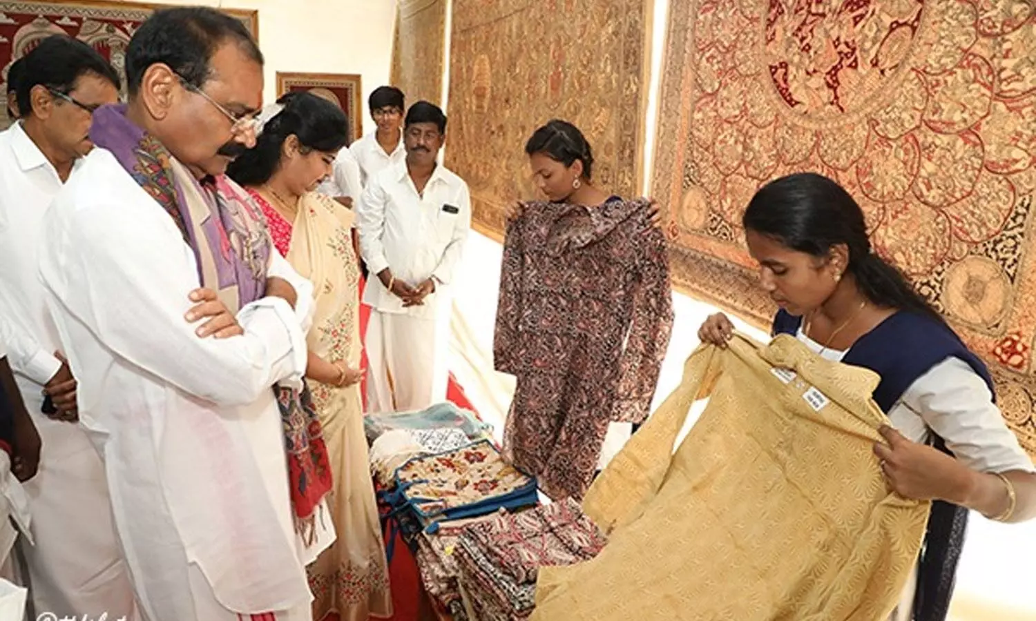 TTD chairman to request YS Jagan for declaring Kalamkari art as State Art