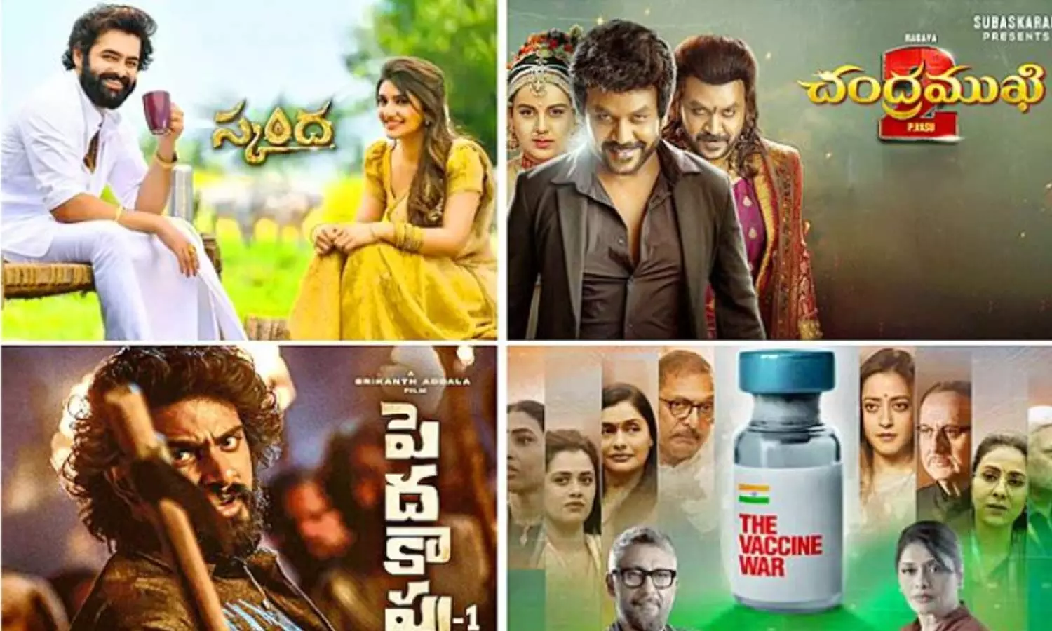 Tollywood Weekend Roundup: Skanda, Chandramukhi-2, Pedakapu, and The Vaccine War