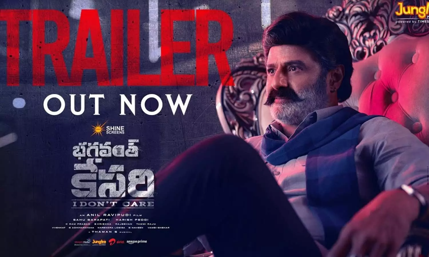 Bhagavanth Kesari Trailer: Balakrishna plays his age & shines in his element