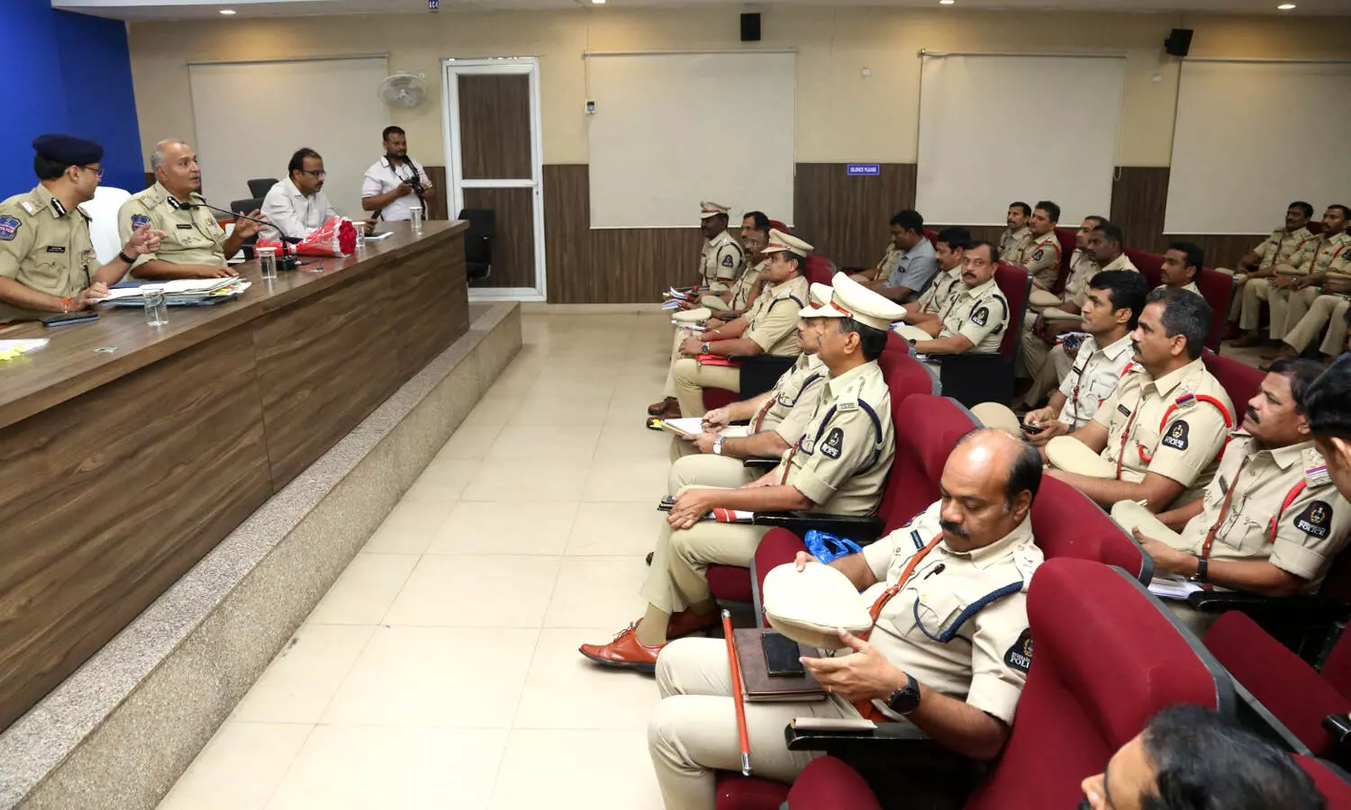 Hyderabad CP Sandeep Sandhilya asks officers to conduct elections in free, fair, firm manner