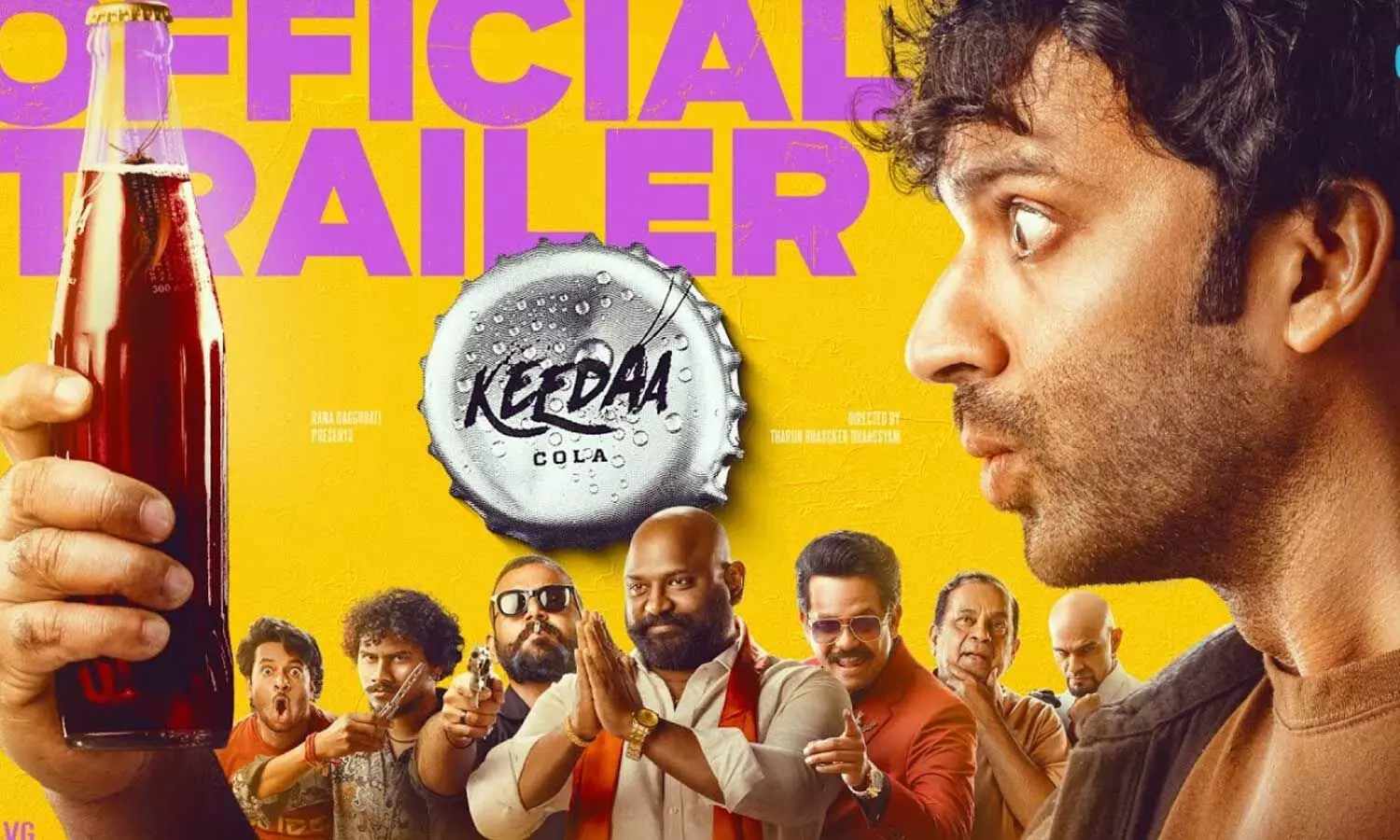 Tharun Bhascker Unveils Keedaa Cola: A Unique Crime Comedy