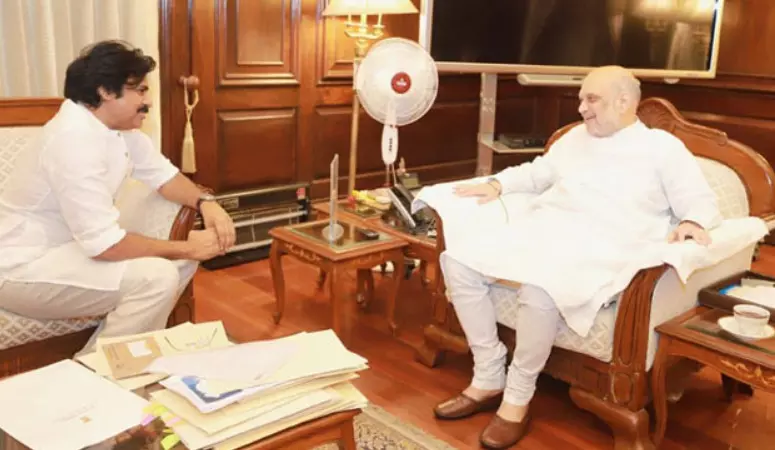 Pawan Kalyan meets Amit Shah to discuss pre-poll alliance in Telangana