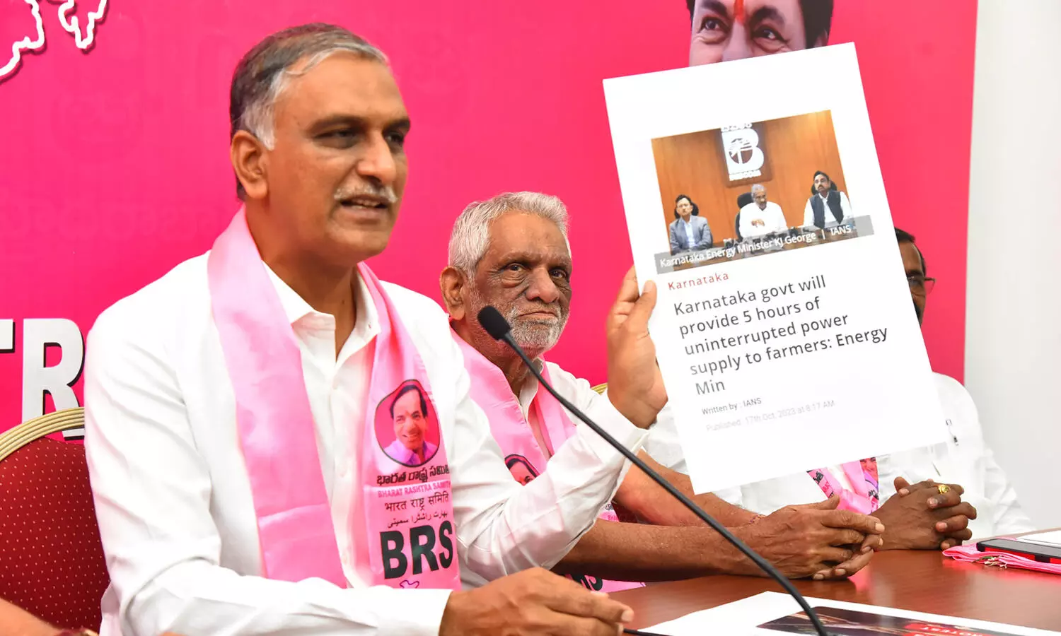 If Congress wins, dark days will be back in Telangana: Harish Rao