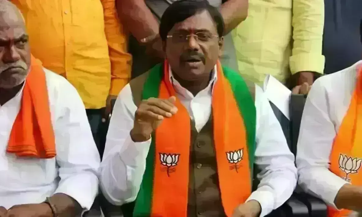 BJP Manifesto Committee chairman Vivek Venkataswamy quits party, joins Congress