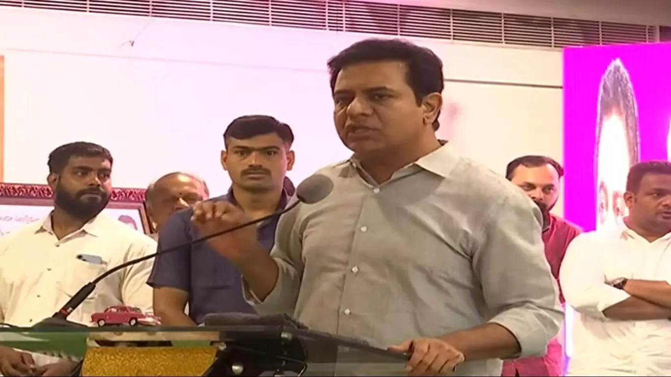 24-hour water supply in Hyderabad my responsibility, to be piloted in Sanath Nagar: KTR