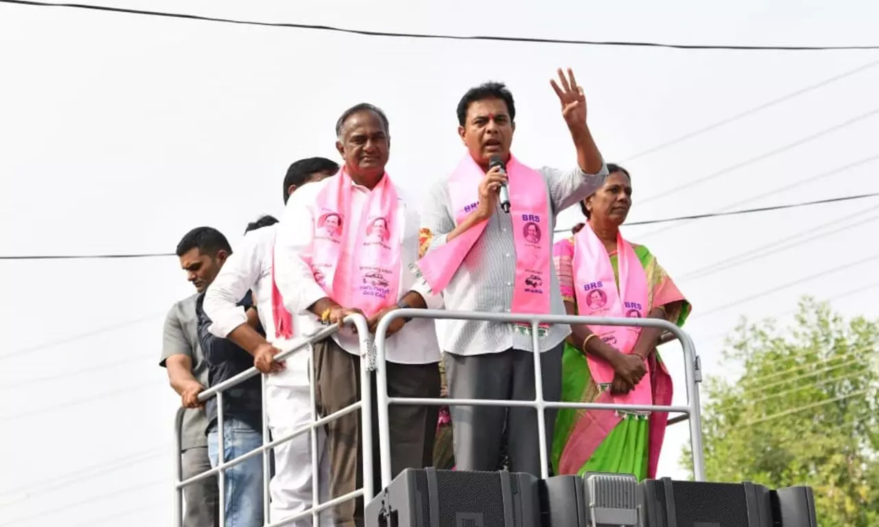 KTR promises to adopt Vemulawada, to develop it far beyond Sircilla