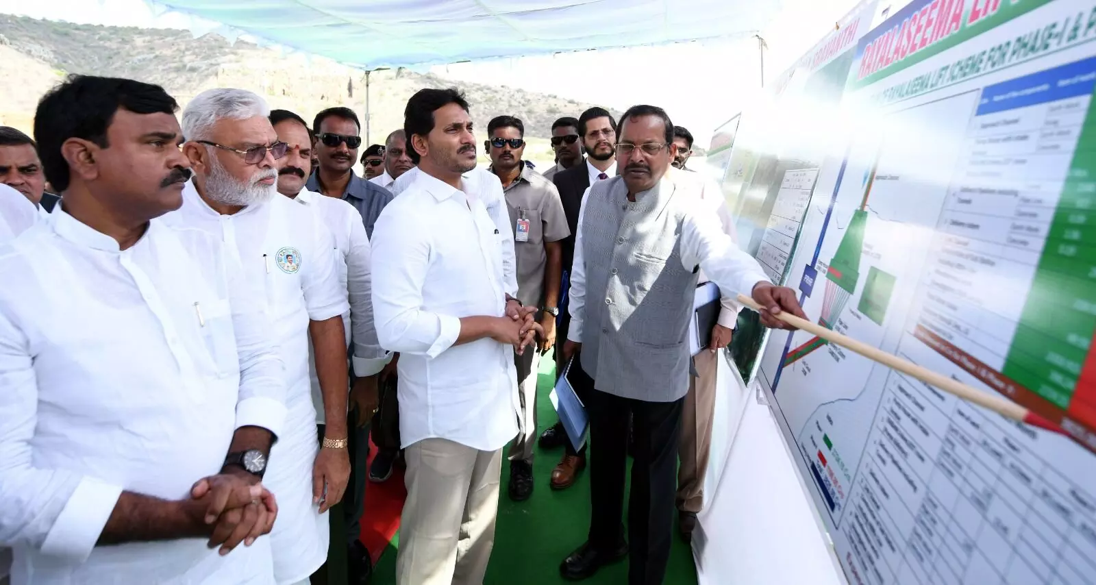 YS Jagan inaugurates second tunnel of Owk project, releases 20,000 cusecs of water