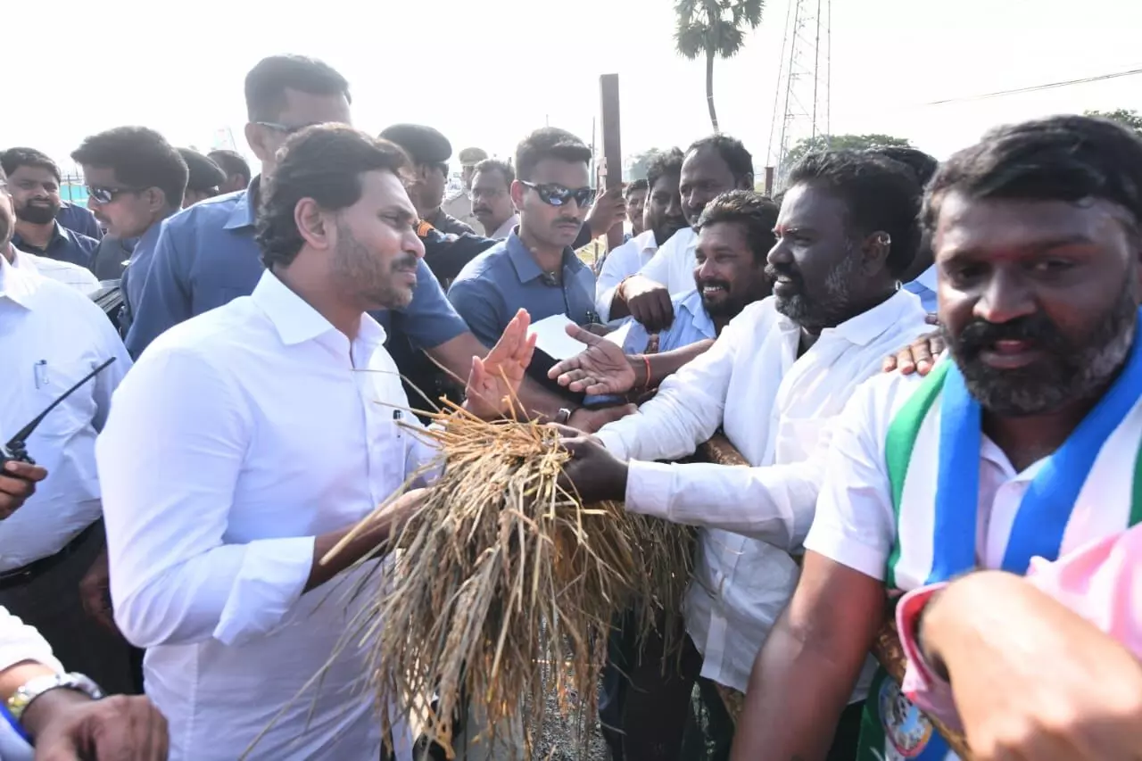 YS Jagan interacts with cyclone affected people in Tirupati, asks them to dial 1902 for help