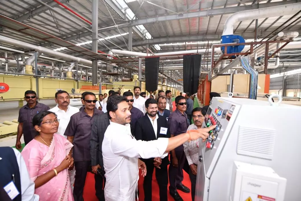 YS Jagan opens India’s largest wood panel factory, slew of projects in YSR Kadapa district