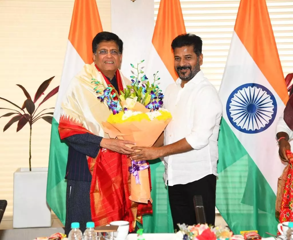 Revanth Reddy seeks Hyderabad-Vijayawada industrial corridor from Centre