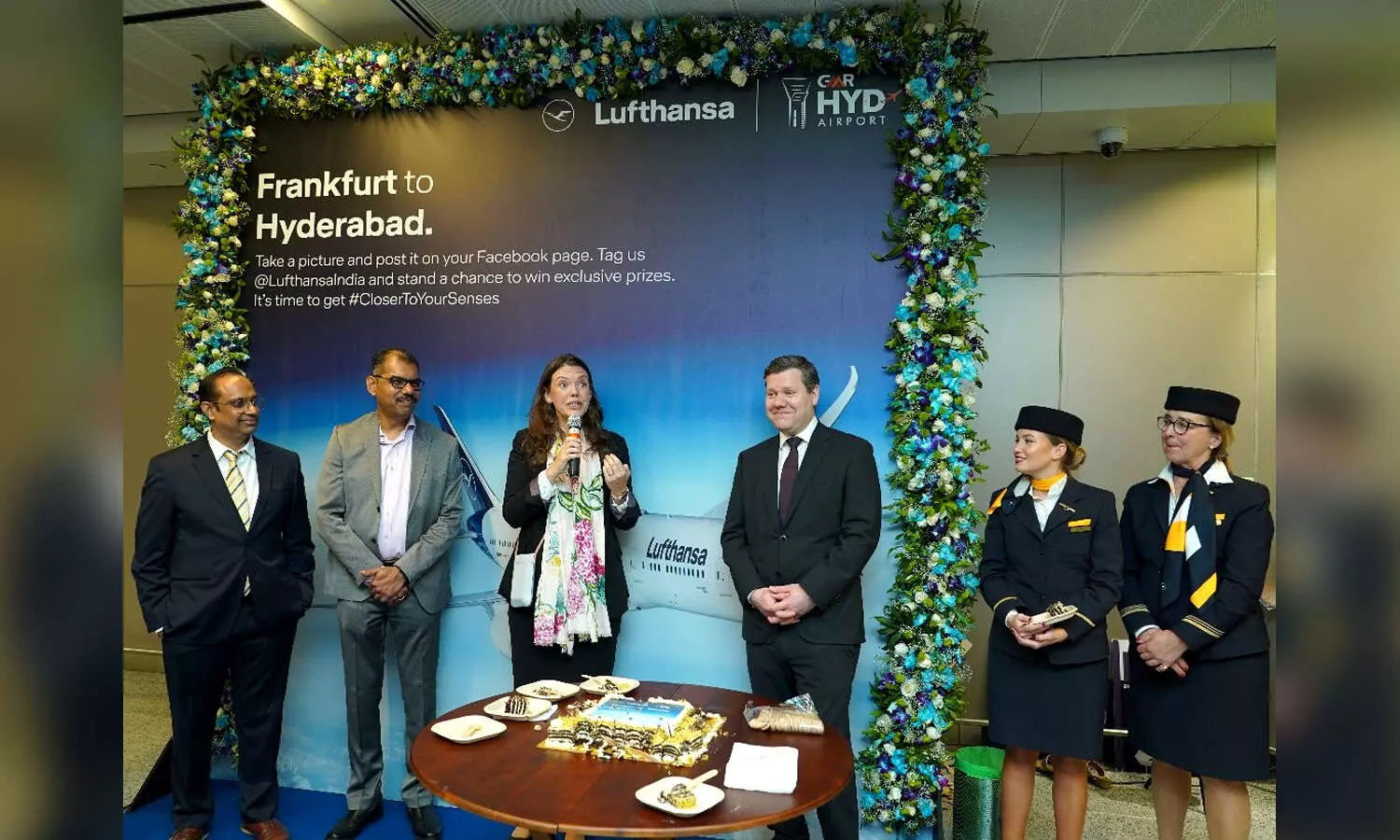 GMR Hyderabad International Airport announces new flight services to Frankfurt with Lufthansa Airlines