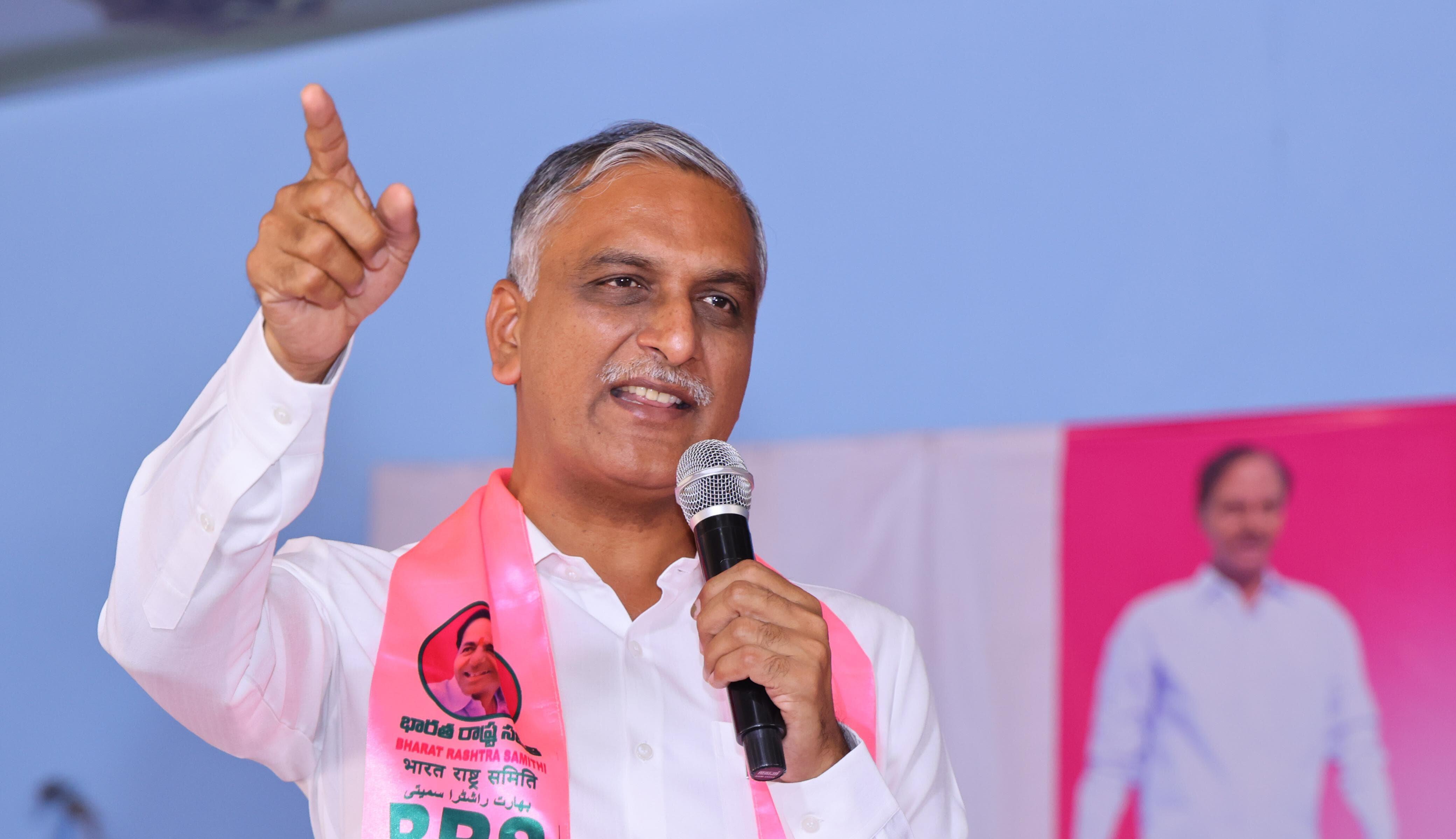 Harish Rao objects to handing over of projects to KRMB, says move ...