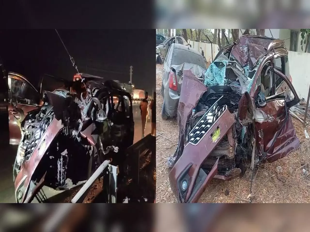 Five killed, four injured after car collided with a tree in Wanaparthy