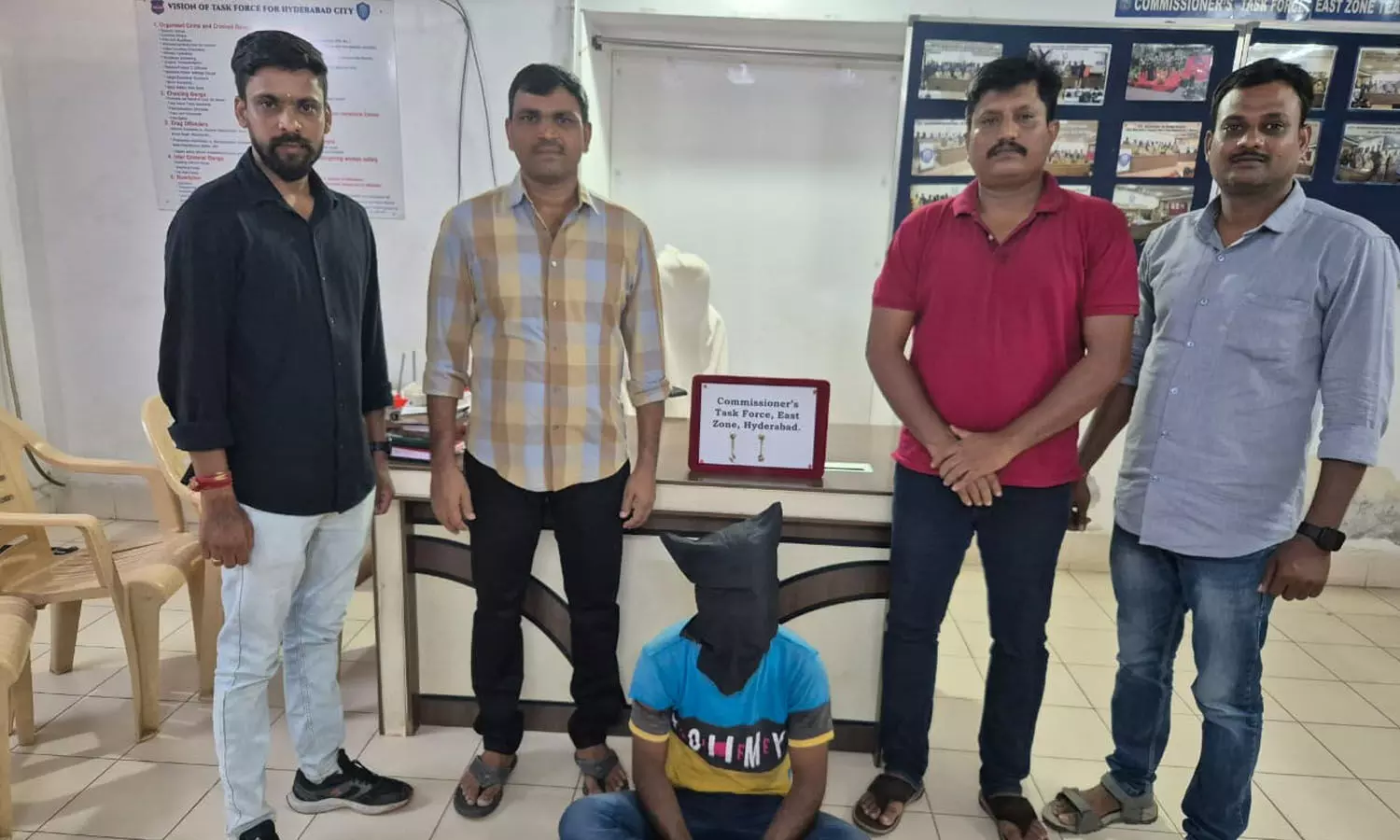 Hyderabad police apprehend robber, recover stolen ear studs worth Rs. 70,000