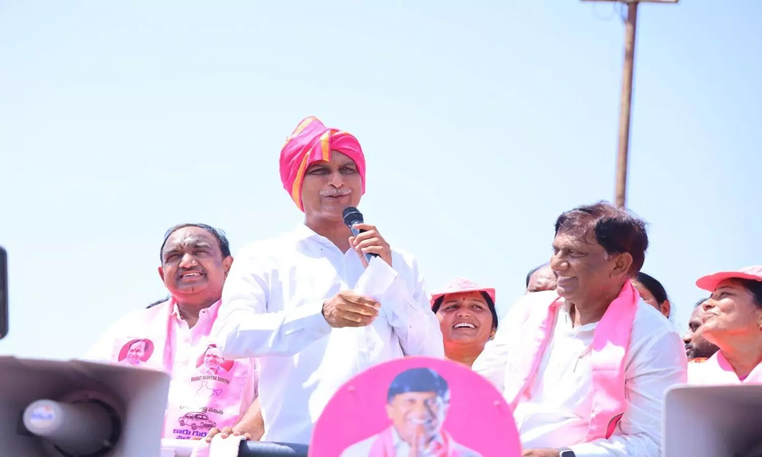 Revanth Reddy deliberately blind to Siddipet development: Harish Rao