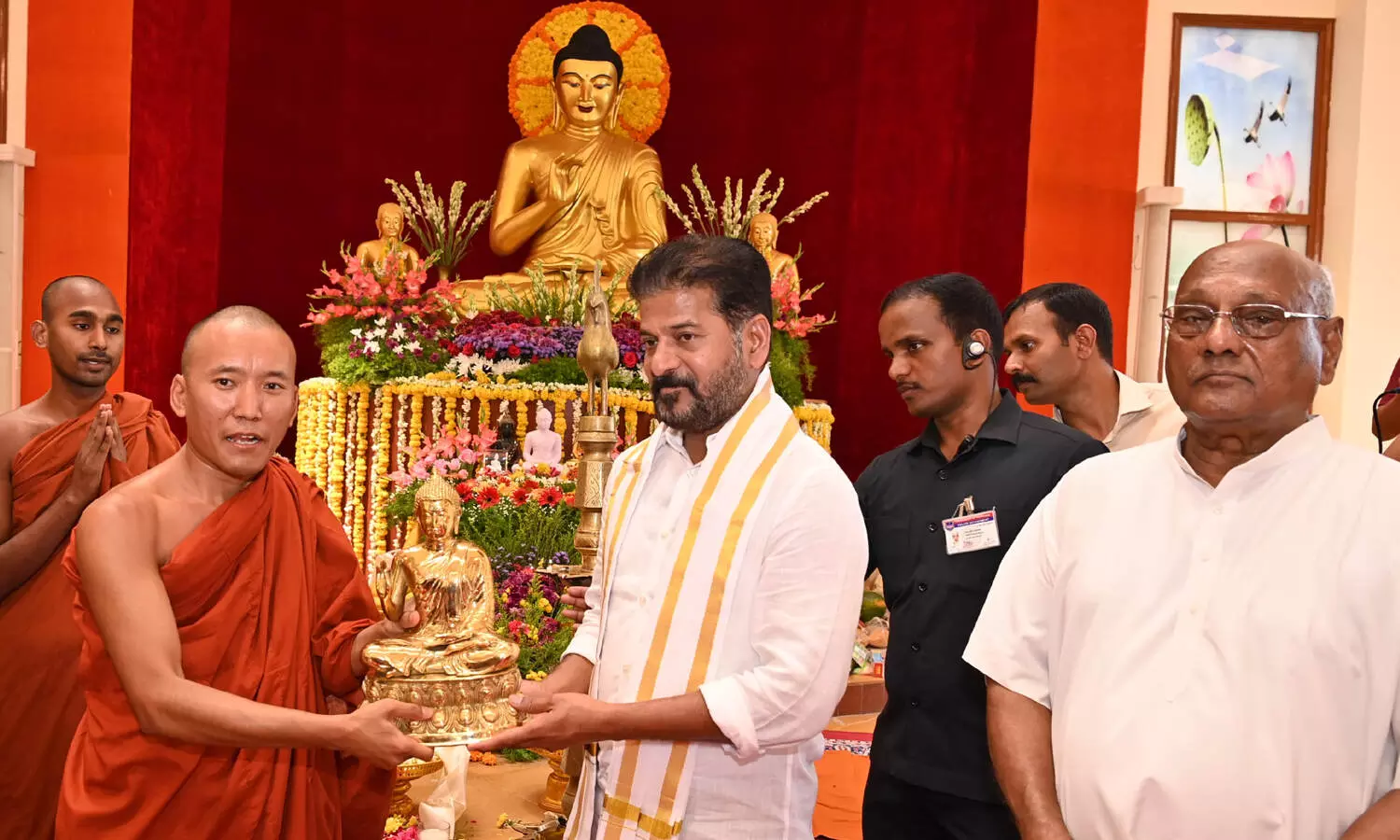 India needs to follow Buddhas message: Revanth Reddy