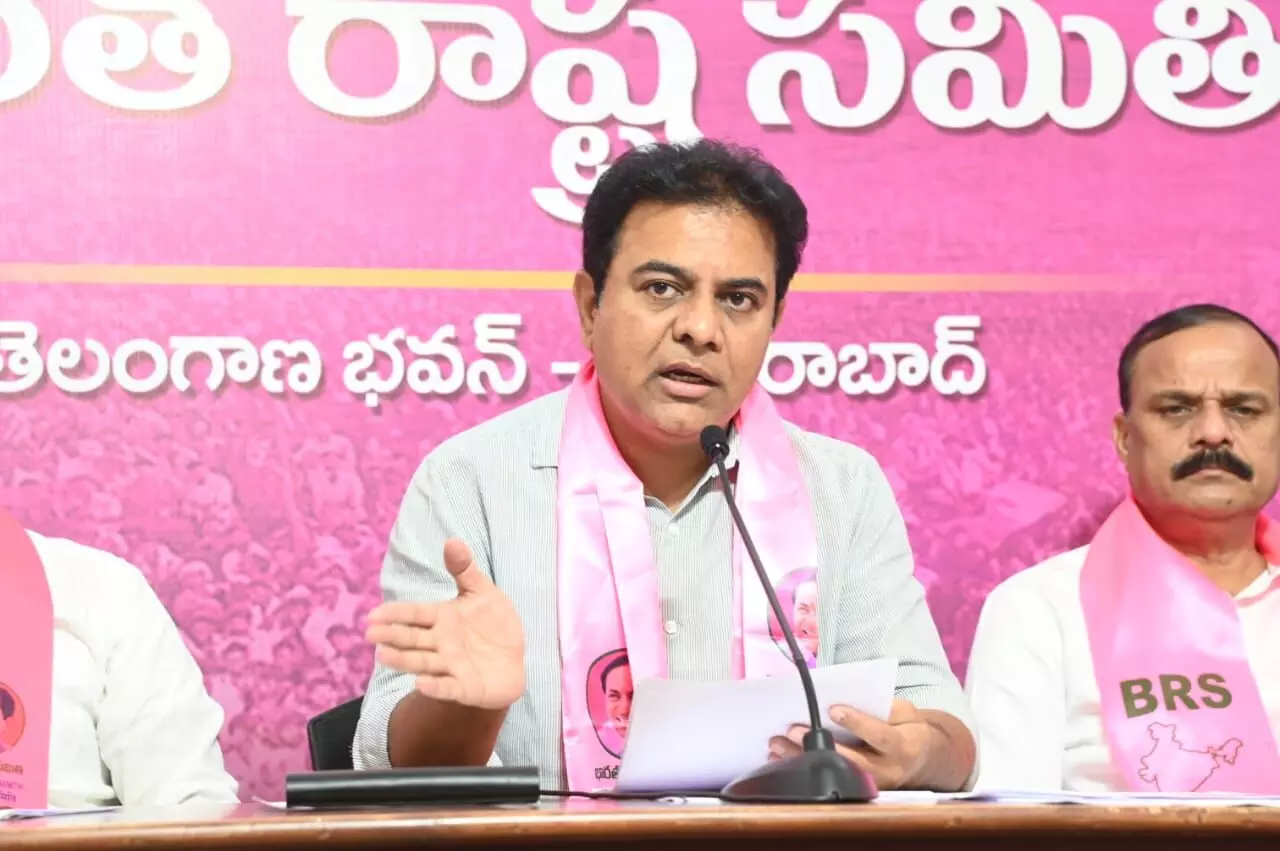 Revanth lied about new jobs, KCR gave 1,92,600 Govt, 24 lakh private jobs: KTR