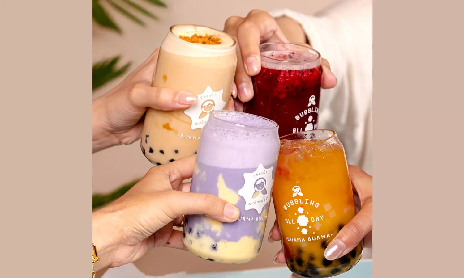 Burma Burma introduces 14 new Bubble Tea flavors across India