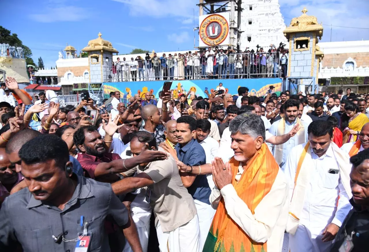 No other slogans than ‘Govind Govinda’ on Tirumala hills: Chandrababu Naidu promises cleansing of TTD