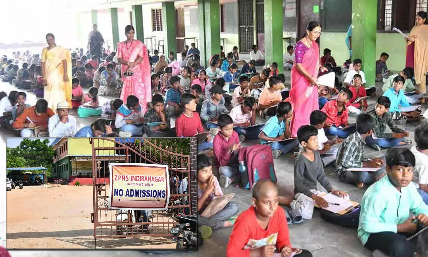 Indiranagar Government School in Siddipet sets a benchmark for revival of government schools