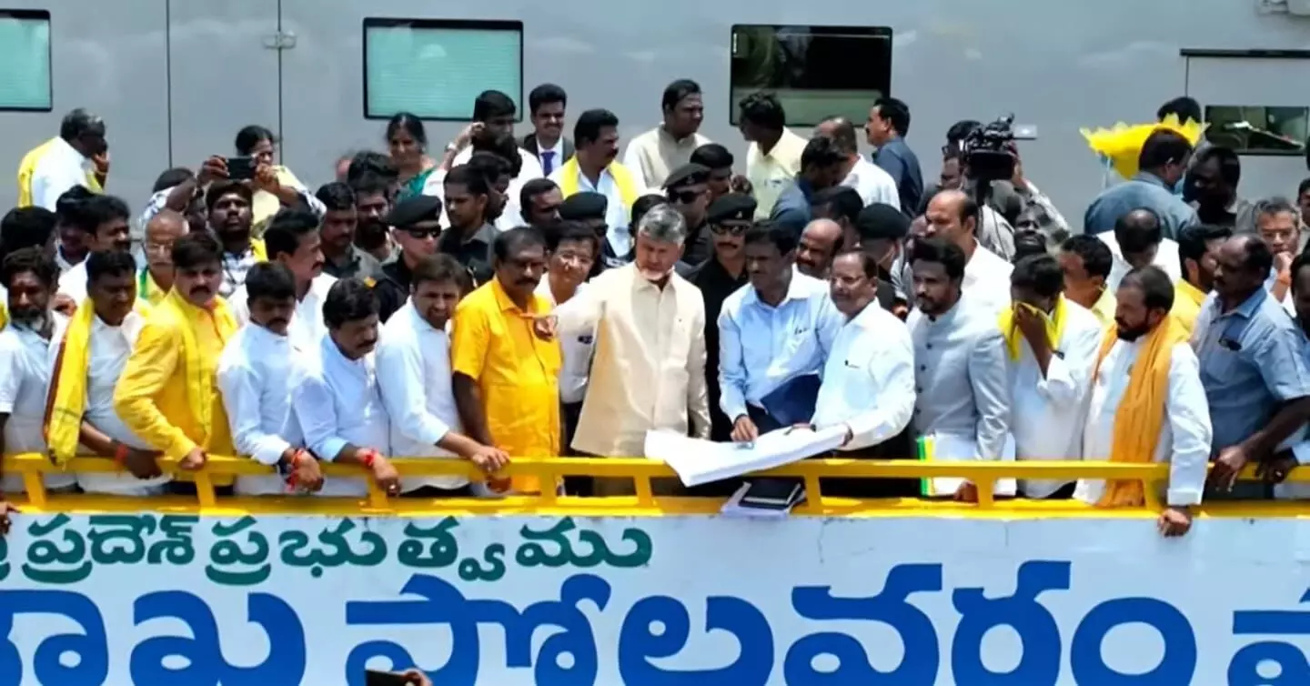 Completion of Polavaram could take four years, Rs 990 Cr to build parallel diaphragm wall: Chandrababu Naidu