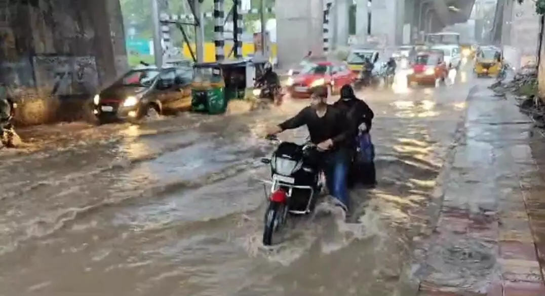 Hyderabad hit by heavy rains, Telangana under yellow warning for next three days