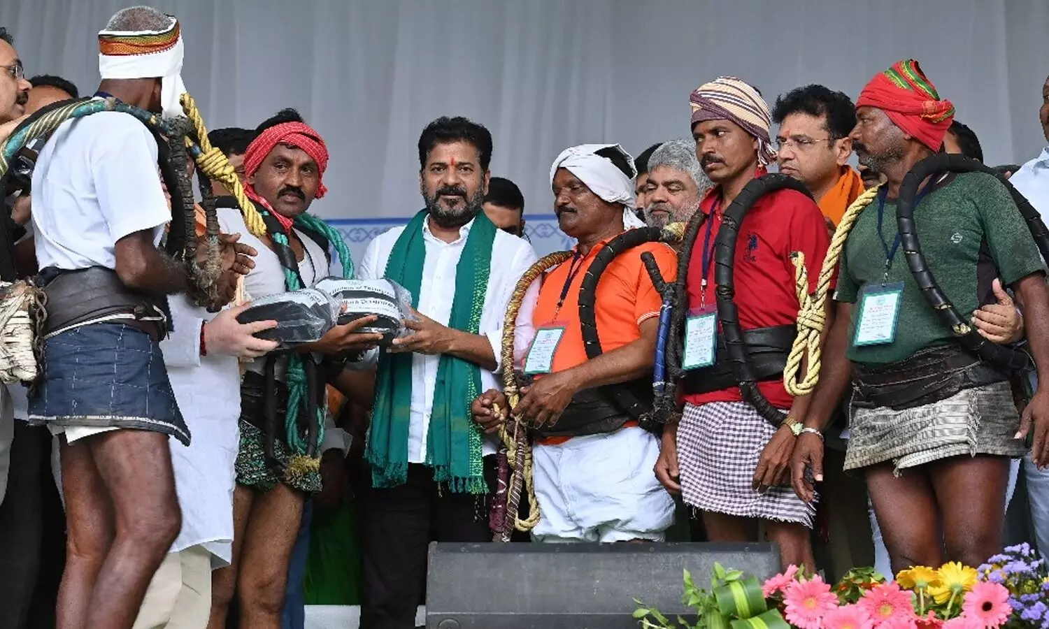 Revanth Reddy assures support to people who rely on traditional occupations