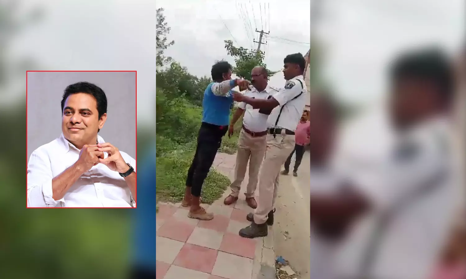 KTR questions DGP over police conduct, condemns misbehaviour caught on video