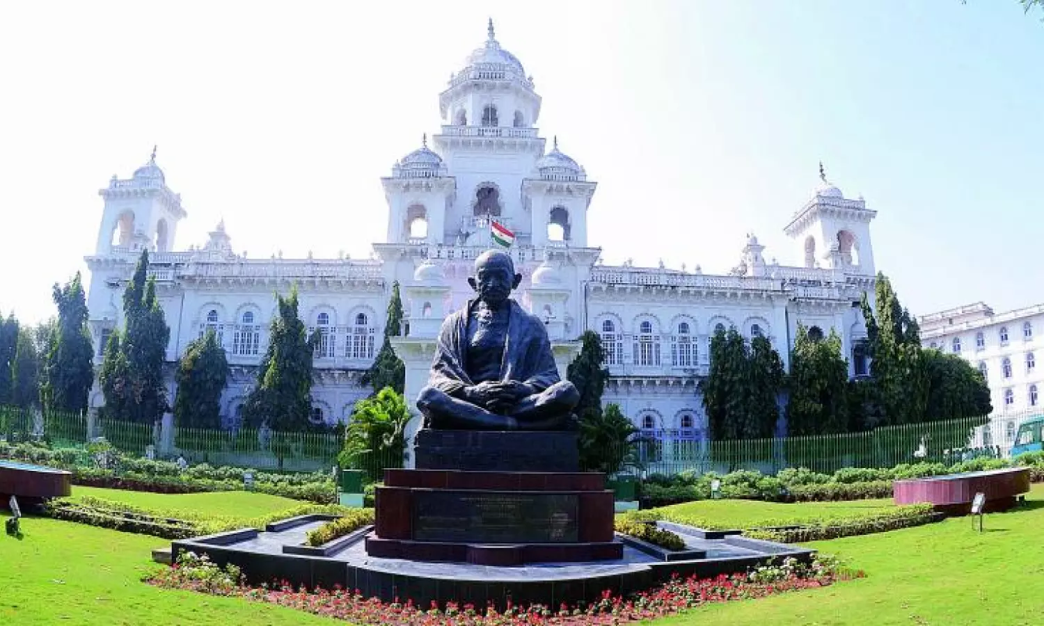 Telangana Assembly session begins, rich tributes paid to Lasya Nandita