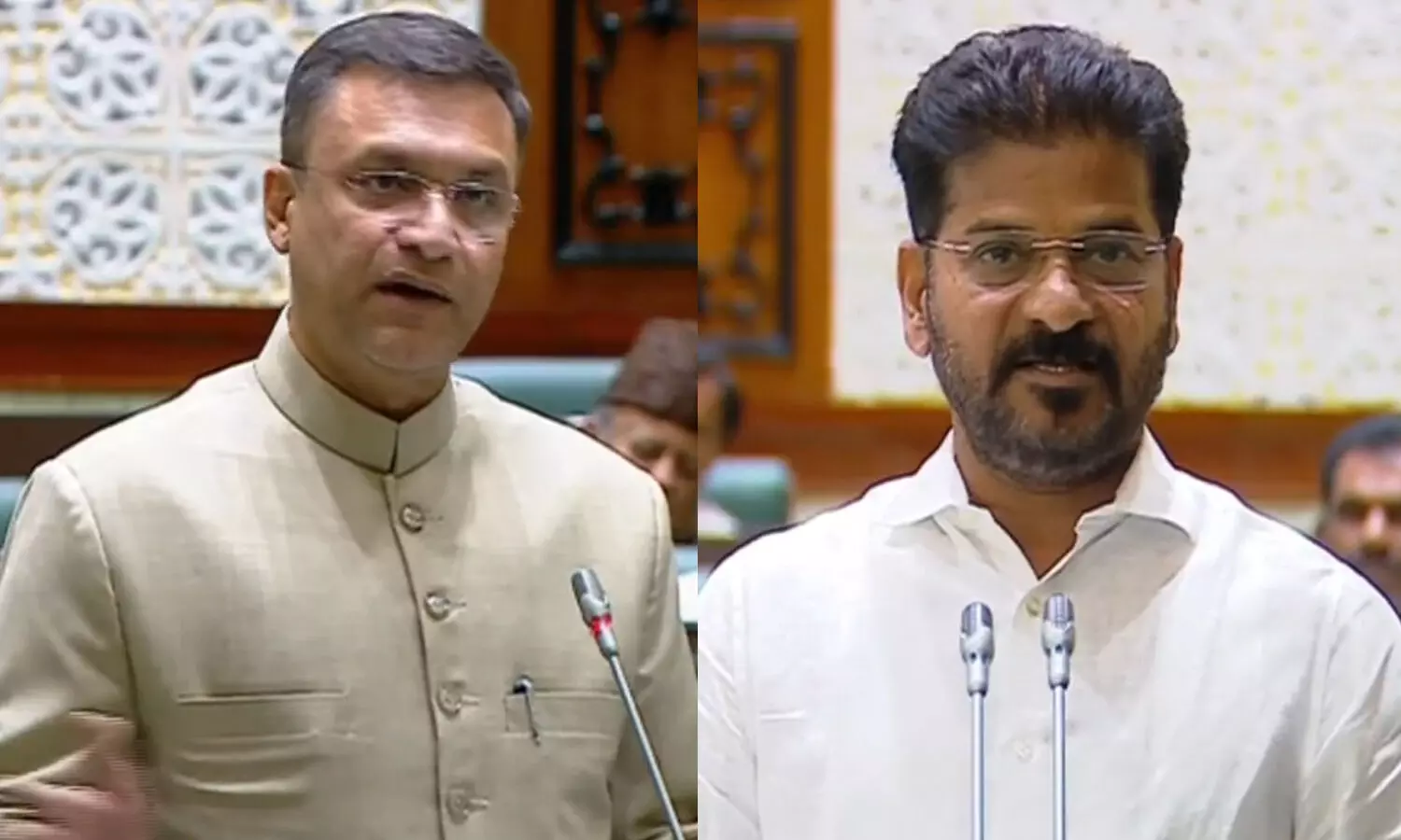 Revanth Reddy uses Assembly floor to invite Owaisi to defect to Congress