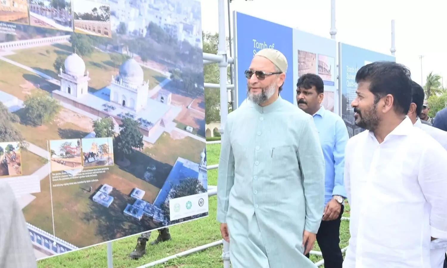 Revanth Reddy vows to preserve Telanganas rich cultural heritage, visits Qutb Shahi tombs