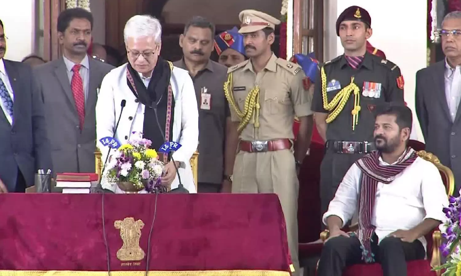 Jishnu Dev Varma sworn in as Governor of Telangana